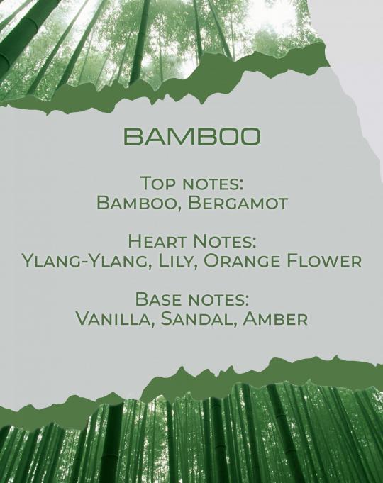 Foto BAMBOO - Vela perfumada