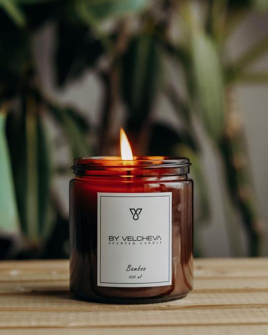 Photo BAMBOO - Aroma candle