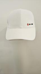 GORRA BLANCA TOMATOO, Talla Unica, Blanca, Logo frontal