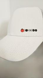 GORRA BLANCA TOMATOO, Talla Unica, Blanca, Logo frontal