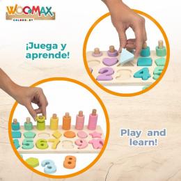 Juego educativo de números y formas