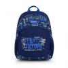 Foto Mochila Adaptable A Carro Gabol Skull Azul Y Resistente Al Agua