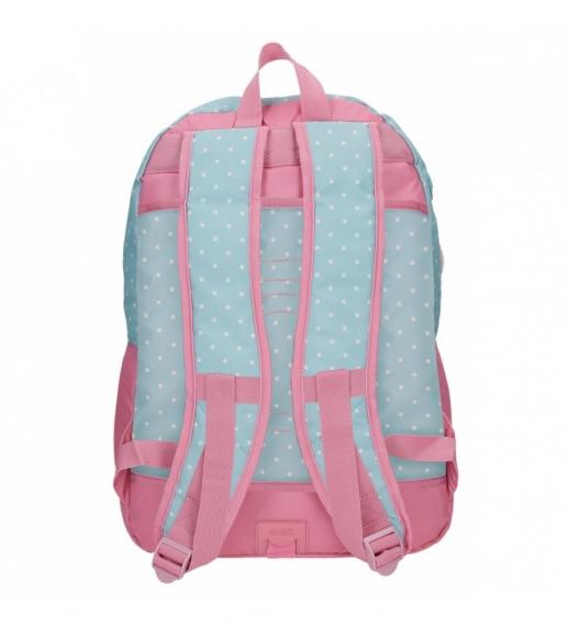 Foto MOCHILA ESCOLAR ENSO DAISY DOBLE COMPARTIMENTO ADAPTABLE ROSA