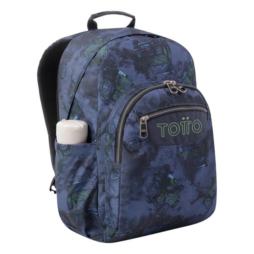 Foto Mochila escolar azul todoterreno