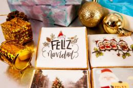 SET DE GALLETAS  FELIZ NAVIDAD  Nº1