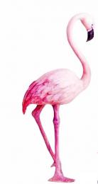 Figurita de flamingo para tartas