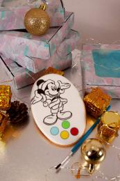 Galleta Mickey Mouse para colorear