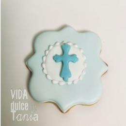 galletas con una cruz