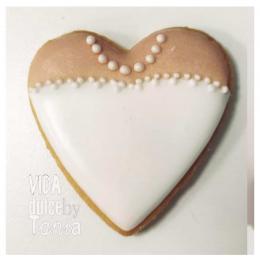 Galletas de boda novia