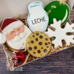 Galletas de navidad decoradas a mano