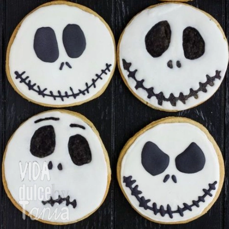 Foto Galletas halloween caritas lindas