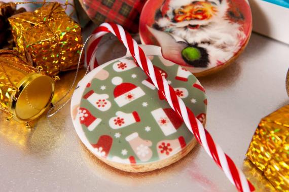 Foto Galletas personalizadas con una foto o una inscripción