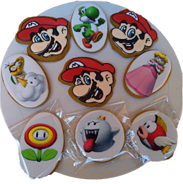 Galletas Personalizadas Mario