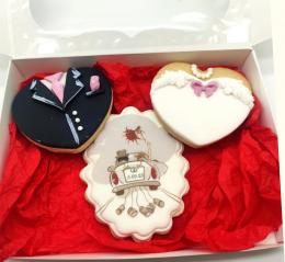 Set de galletas: Que viven los Novios