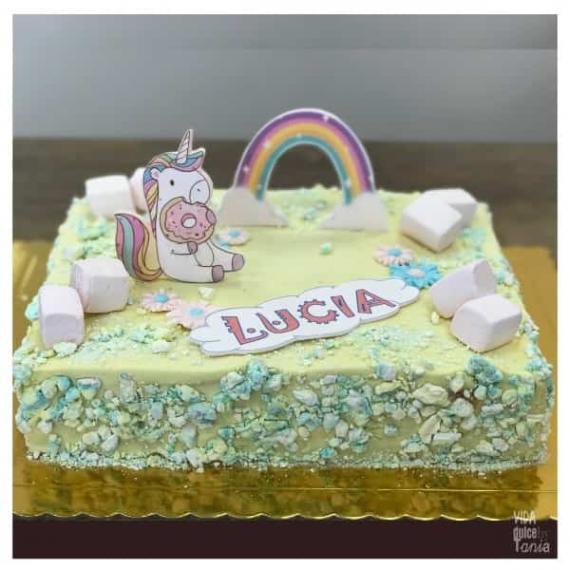 Foto Tarta Baby Unicornio