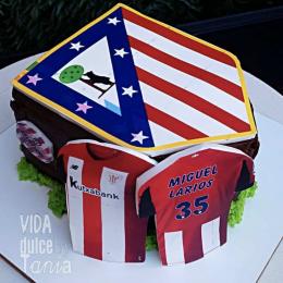 Tarta de Atletico Madrid