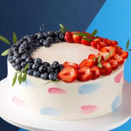 Tarta de Frutas Bosque Amapola con Cereza Ácida