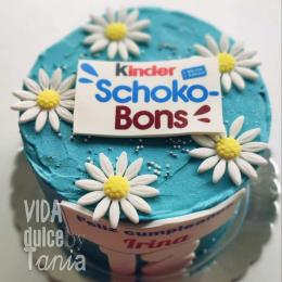 Tarta de Kinder choco