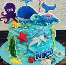 Tarta de oceano