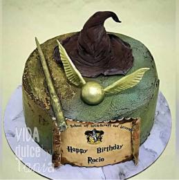 Tarta Harry Potter Palito magico