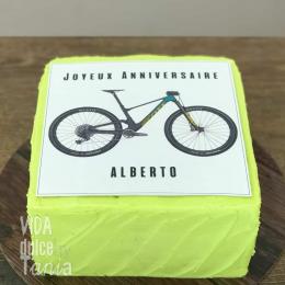 Tarta personalizada mini - Bicicleta