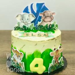 Tarta personalizada Zoo 4