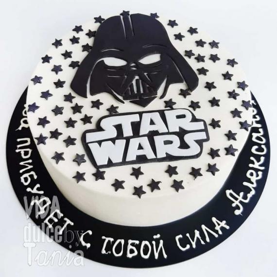 Foto Tarta Star Wars Darth Vader