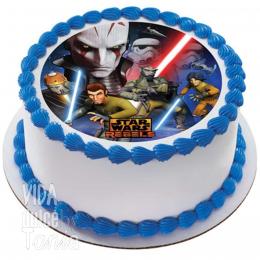 Tarta Star Wars Seria animada