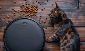 Robot aspirador y mascotas: reglas para convivir en casa.