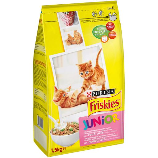 Foto Friskies Junior Pollo, Pavo y Verduras