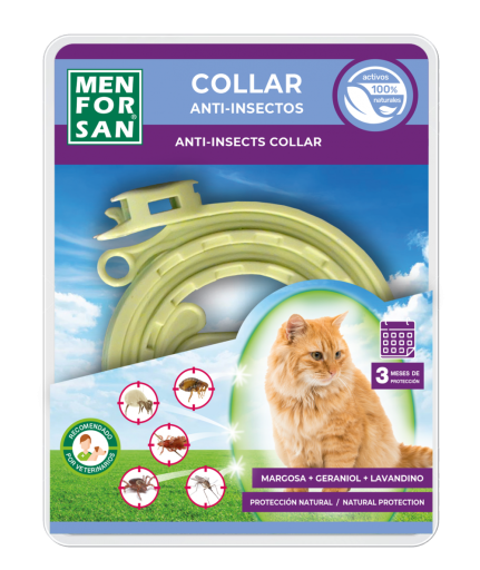 Foto Men For San Collar Repelente Natural para Gatos