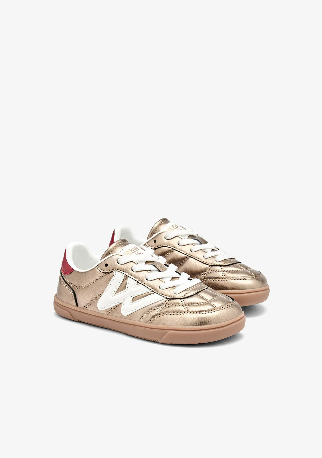 ZAPATILLAS BAREFOOT BRONCE LOGO de B&W