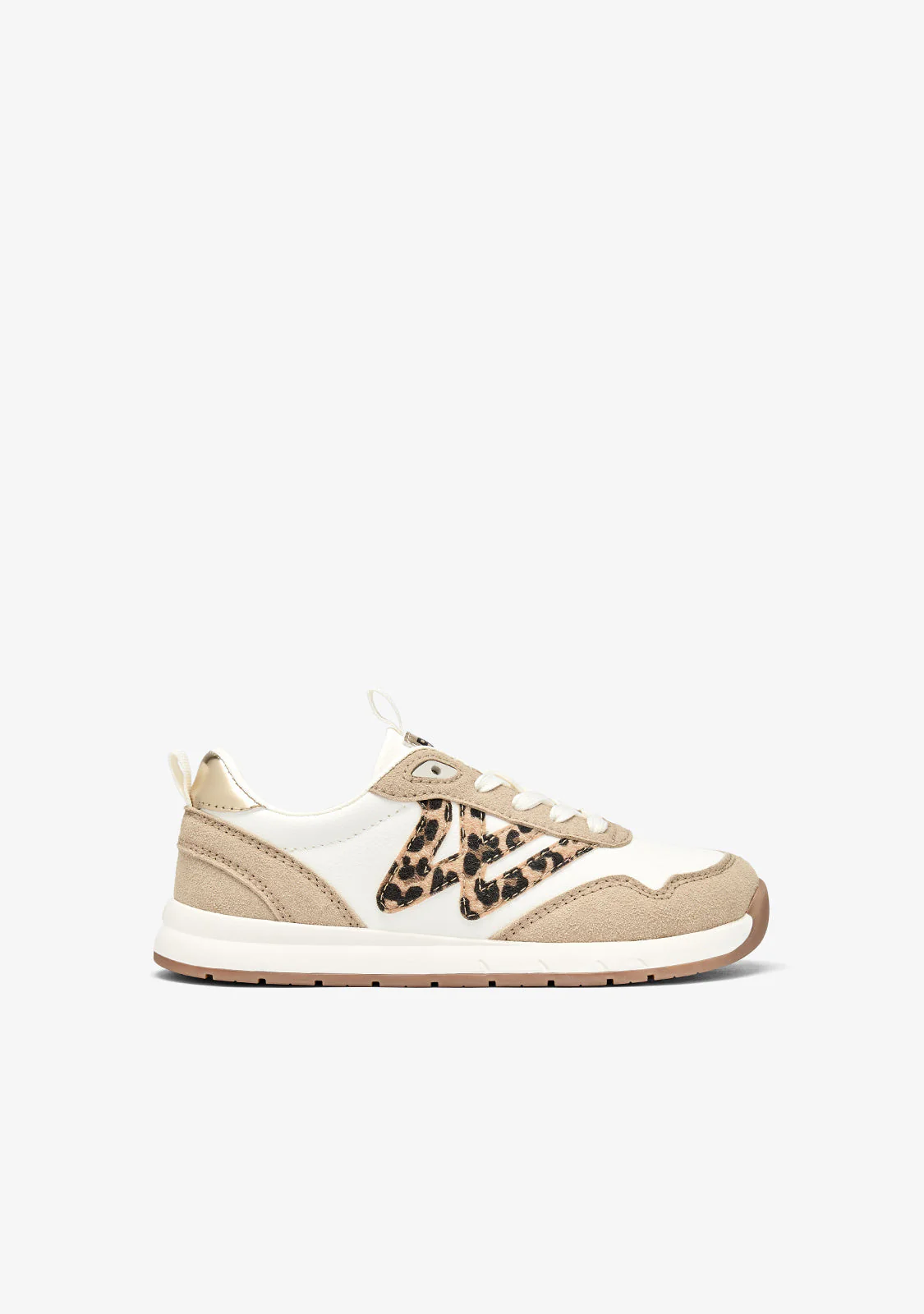 ZAPATILLAS BAREFOOT BLANCO Y LEOPARDO de B&W
