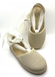 1006. Valenciana beig atada lazo tul VULPEQUES