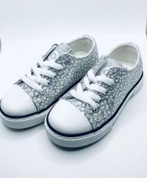 283134 sneakers plata conguitos