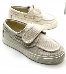 3106-07 Nautico Velcro crudo Tokolate