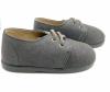 Foto Blucher de cordones en serraje gris de BATILAS