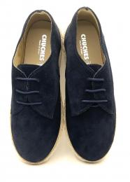 Blucher niño esparto serraje marino de chuches