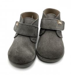Botín Velcro gris de ZAPY