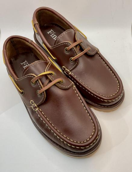 Foto NAUTICO MARRÓN CON CORDONES DE FINANO-copy62069