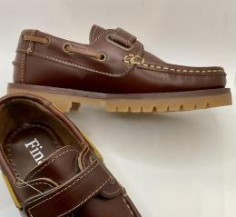 NAUTICO MARRÓN CON VELCRO DE FINANO-copy82830