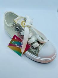 tenis conguitos dorados