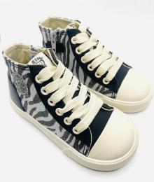 C58808- ANIMAL PRINT negro