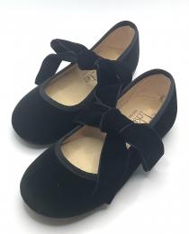 Angelito terciopelo negro