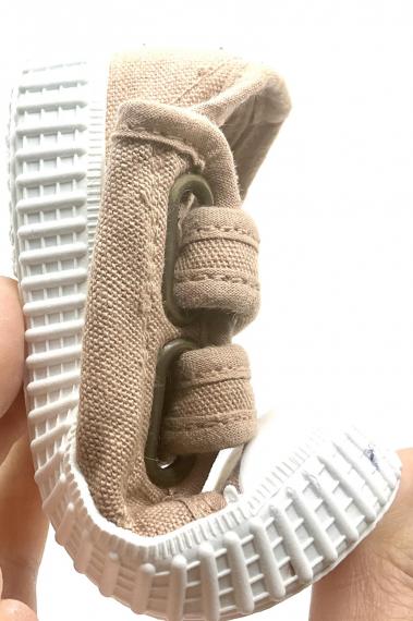 Foto Tenis de doble Velcro, color rosa, tierra de zapy