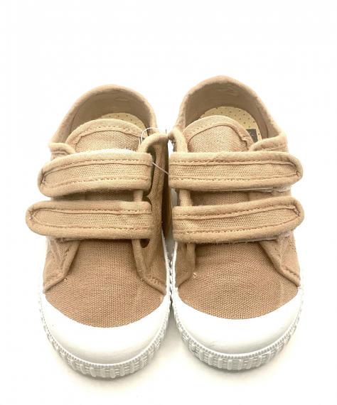 Foto Tenis de doble Velcro, color rosa, tierra de zapy