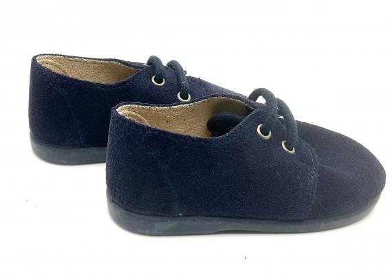 Foto Blucher en serraje marino de BATILAS