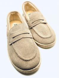 Mocasin serraje beige BATILAS