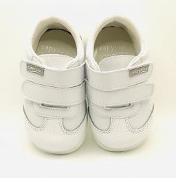 Deportivo ZAPY blanco dos velcros