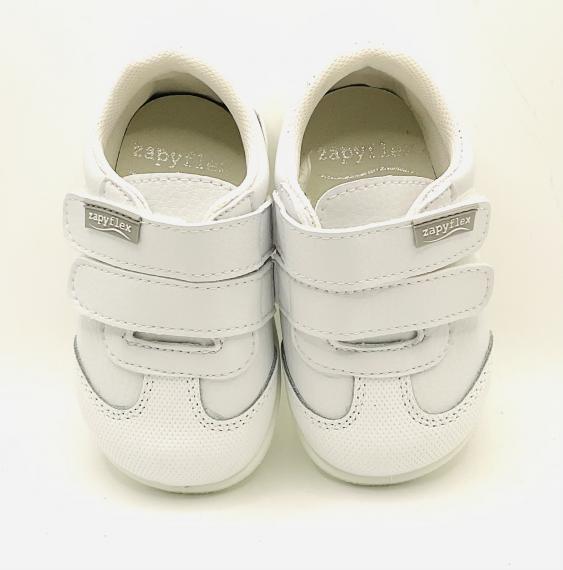 Foto Deportivo ZAPY blanco dos velcros